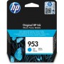 HP 953 Cyan Original Ink Cartridge cartuccia d'inchiostro 1 pz Resa standard (F6U12AE#BGX)