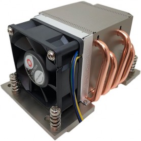 Inter-Tech A-38 Processore Refrigeratore 6 cm Nero 1 pz (88885560)