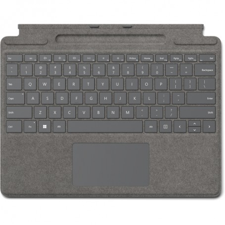 Microsoft Signature Platino Microsoft Cover port QWERTZ Tedesco (8XB-00065)