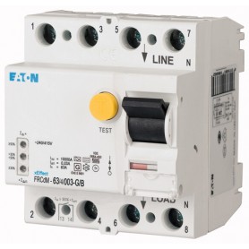 Eaton FRCDM-63/4/003-G/B interruttore automatico Dispositivo a corrente residua (167894)