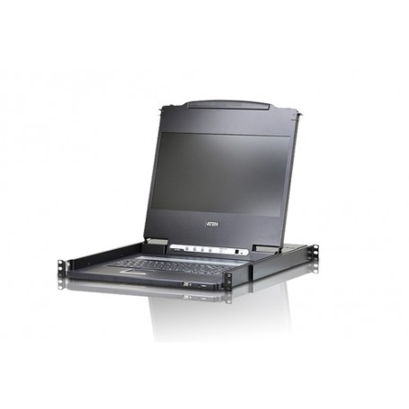 Aten CL6700MW switch per keyboard-video-mouse (kvm) Montaggio rack Nero (CL6700MW-AT-XG-2XK06GG)