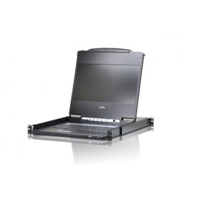 Aten CL6700MW switch per keyboard-video-mouse (kvm) Montaggio rack Nero (CL6700MW-AT-XG-2XK06A1G)
