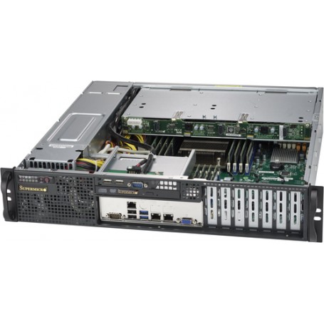 Supermicro SuperChassis 823MTQC-R802LPB Supporto Nero 800 W (CSE-823MTQC-R802LPB)