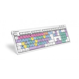 Logickeyboard LKB-FCPX10-CWMU-UK tastiera USB QWERTY Inglese UK Multicolore (LKB-FCPX10-CWMU-UK)