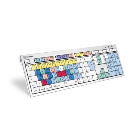 Logickeyboard LKB-CBASE-CWMU-UK tastiera USB QWERTY Inglese UK Multicolore (LKB-CBASE-CWMU-UK)