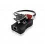 ADDER Extender DVI 50m receiver Ricevitore AV Nero (ALDV120R)