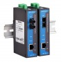 Moxa IMC-21A-M-SC convertitore multimediale di rete 100 Mbit/s 1300 nm Modalità multipla Nero, Blu (IMC-21A-M-SC)