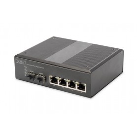 Digitus DN-651106 switch di rete Non gestito L2 Gigabit Ethernet (10/100/1000) Nero (DN-651106)