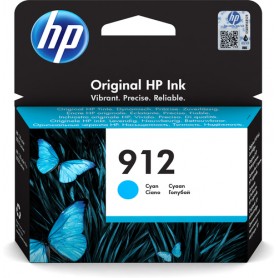 HP 912 Cyan Original Ink Cartridge cartuccia d'inchiostro 1 pz Resa standard (3YL77AE)