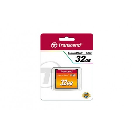 Transcend TS32GCF133 memoria flash 32 GB CompactFlash MLC (TS32GCF133)