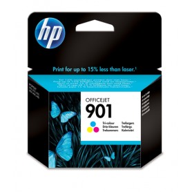 HP 901 Tri-color Original Ink Cartridge cartuccia d'inchiostro 1 pz Resa standard Ciano, Magenta, Giallo (CC656AE)