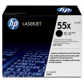 HP 55X High Yield Black Original LaserJet Toner Cartridge cartuccia toner 1 pz (CE255X)