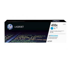 HP 410X High Yield Cyan Original LaserJet Toner Cartridge cartuccia toner 1 pz (CF411X)