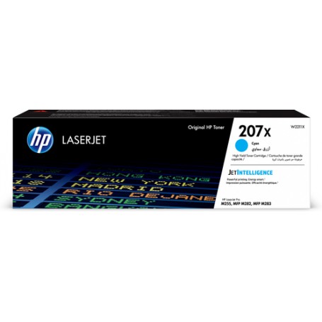 HP 207X High Yield Cyan Original LaserJet Toner Cartridge cartuccia toner 1 pz (W2211X)
