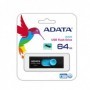 ADATA UV320 unità flash USB 64 GB USB tipo A 3.2 Gen 1 (3.1 Gen 1) Nero, Blu (AUV320-64G-RBKBL)