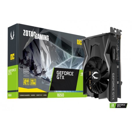 Zotac ZT-T16500F-10L scheda video NVIDIA GeForce GTX 1650 4 GB GDDR5 (ZT-T16500F-10L) (ZT-T16500F-10L_PROMO)