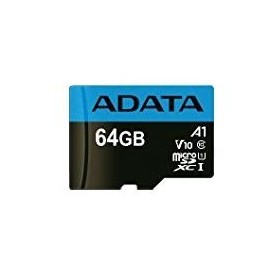 ADATA 64GB, microSDHC, Class 10 memoria flash UHS-I Classe 10 (AUSDX64GUICL10A1-RA1)