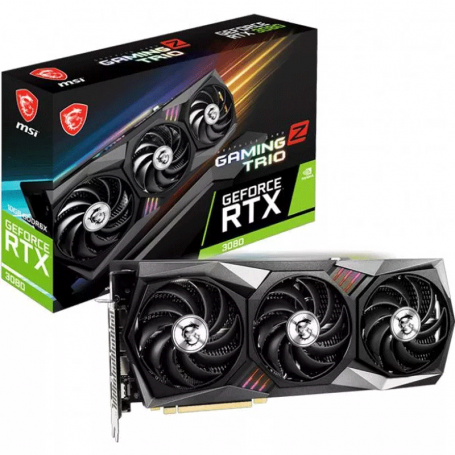 MSI GeForce RTX 3080 GAMING Z TRIO 10G LHR , GF RTX 3080 - 10 GB GDDR6X - V389-203R (V389-203R_PROMO)