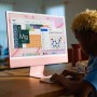 Apple iMac 61 cm (24") 4480 x 2520 Pixel Apple M 8 GB 512 GB SSD PC All-in-one macOS Big Sur Wi-Fi 6 (802.11ax) Arancion (Z133)