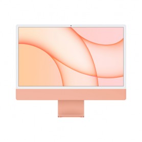 Apple iMac 61 cm (24") 4480 x 2520 Pixel Apple M 8 GB 256 GB SSD PC All-in-one macOS Big Sur Wi-Fi 6 (802.11ax) Arancion (Z132)