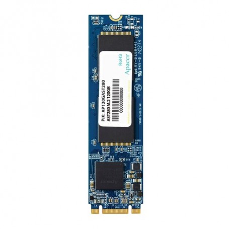 Apacer AP120GAST280-1 drives allo stato solido M.2 120 GB Serial ATA III 3D TLC (AP120GAST280-1)