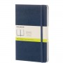 TACCUINO LARGE BLU RIGIDO PPBIANCHE (QP062B20)