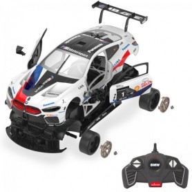 Jamara BMW M8 GTE Motore elettrico 1:18 Macchina da corsa fuoristrada (403130)