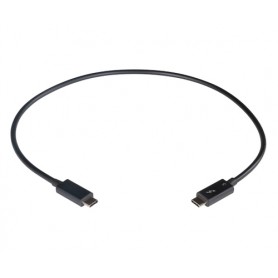 Sonnet TCB-TB3-05M Cavo Thunderbolt 0,5 m 40 Gbit/s Nero (TCB-TB3-05M)