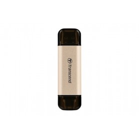 Transcend JetFlash 930C unità flash USB 256 GB USB Type-A / USB Type-C 3.2 Gen 1 (3.1 Gen 1) Oro (TS256GJF930C)