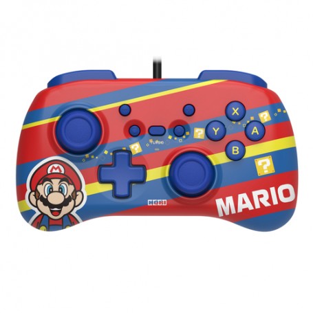 Hori HORIPAD Mini Blu, Rosso USB Gamepad Analogico/Digitale Nintendo Switch (NSW-366U)