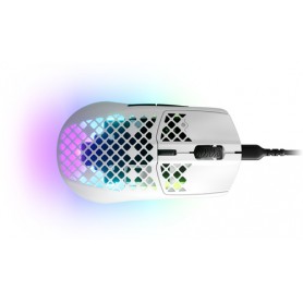 Steelseries Aerox 3 mouse Mano destra USB tipo-C Ottico 8500 DPI (62603)