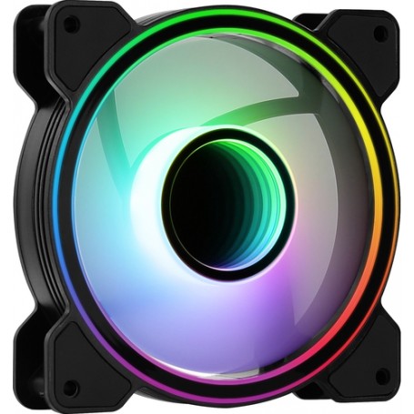 Aerocool Mirage 12 ARGB Case per computer Ventilatore 12 cm Nero (ACF3-MR10217.11)