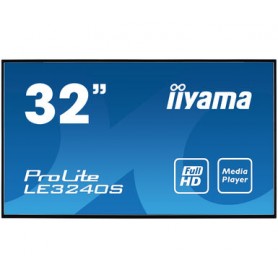 iiyama LE3240S-B3 visualizzatore di messaggi Pannello piatto per segnaletica digitale 80 cm (31.5") LED Full HD Ner (LE3240S-B3)