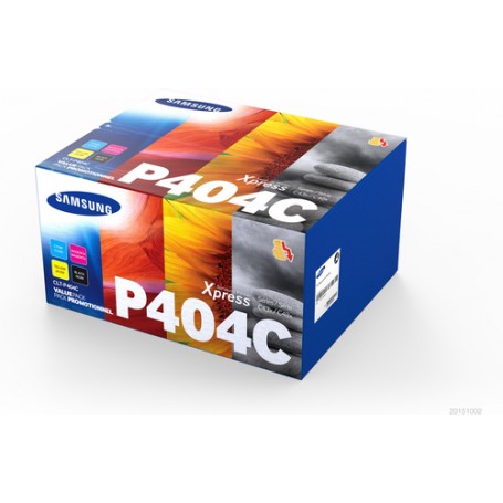 Samsung CLT-P404C 4-pack Black/Cyan/Magenta/Yellow Toner Cartridges cartuccia toner 4 pz Originale Nero, Ciano, Magenta (SU365A)