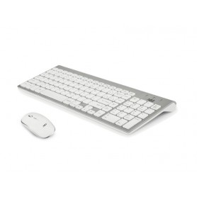 TASTIERA/MOUSE KIT WIFI PLATINUM SL 1000DPI 112TASTI MULTIPLUG&PLAY ADJ (520-00019)