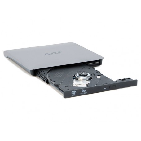 MASTERIZZATORE ESTERNO DVD-RW USB 3.0 BK/SL ADJ (142-00002)