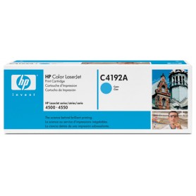 HP Color LaserJet C4192A Cyan Original Toner Cartridge cartuccia toner 1 pz Originale Ciano (C4192A)