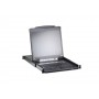 ATEN Switch KVM over IP LCD PS/2-USB VGA a binario singolo a 8 porte per 1 accesso condiviso locale/remoto (CL5708IN-ATA-XG)