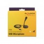 DeLOCK 65868 microfono Nero Microfono per PC (65868)