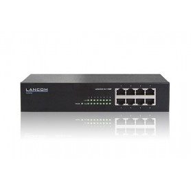 Lancom Systems GS-1108P Non gestito Gigabit Ethernet (10/100/1000) Supporto Power over Ethernet (PoE) Nero (61430)