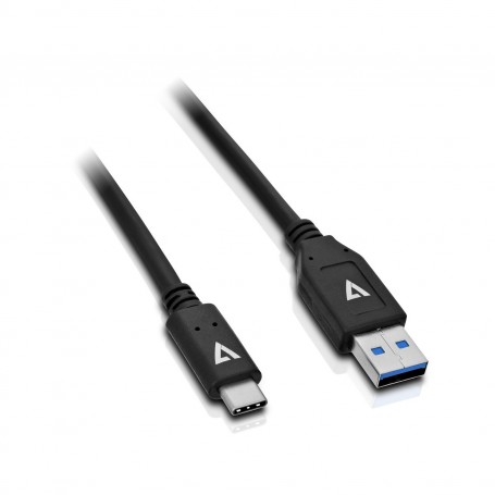 V7 Cavo USB nero da USB 3.1 A maschio a USB-C maschio 1m 3.3ft (V7U3.1AC-1M-BLK-1E)