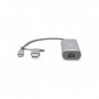 Digitus DN-3028 adattatore per inversione del genere dei cavi USB-C USB 3.1 RJ-45 Grigio (DN-3028)