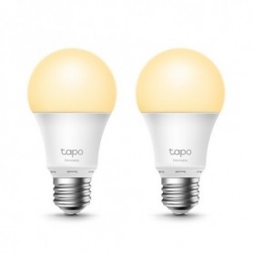 Tapo L510E(2-pack) Lampadina intelligente 8,7 W Metallico, Bianco Wi-Fi (L510E(2-PACK))