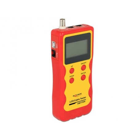 DeLOCK 86108 tester per cavo di rete Giallo, Rosso (86108)