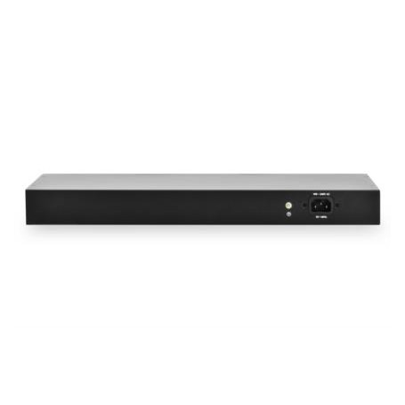 Digitus DN-80211-1 switch di rete Gestito Gigabit Ethernet (10/100/1000) 1U Nero (DN-80211-1)