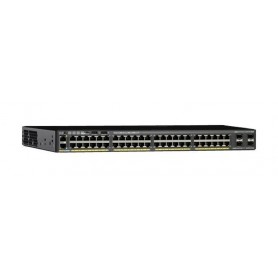 Cisco Catalyst WS-C2960X-48TS-L switch di rete Gestito L2 Gigabit Ethernet (10/100/1000) 1U Nero (WS-C2960X-48TS-L)