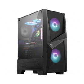 MSI MAG FORGE 100R computer case Midi Tower Nero, Trasparente (MAG FORGE 100R)