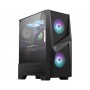 MSI MAG FORGE 100R computer case Midi Tower Nero, Trasparente (MAG FORGE 100R)