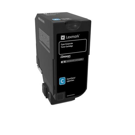Lexmark 74C20CE cartuccia toner 1 pz Originale Ciano (74C20CE)
