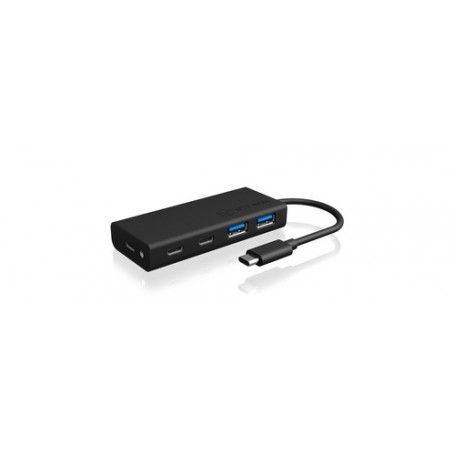 ICY BOX IB-HUB1426-CPD USB 3.2 Gen 1 (3.1 Gen 1) Type-C 5000 Mbit/s Nero (60511)